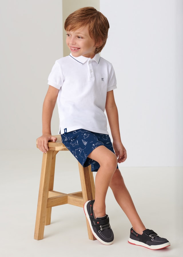 Комплект для мальчика: Рубашка-поло, шорты Mayoral 3.241/30 (4, 6, 9 лет)